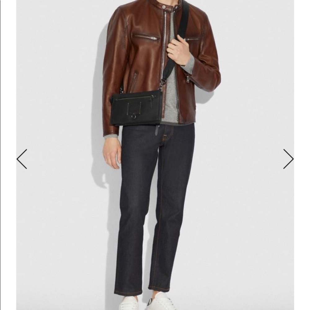 NWT Coach Mens Rivington Crossbody